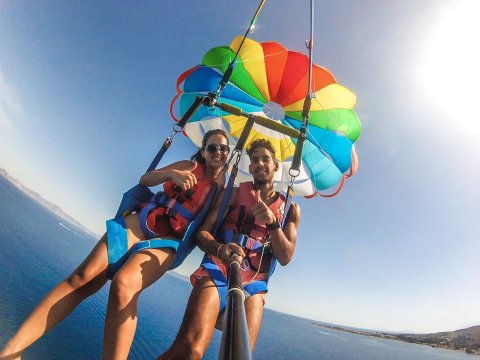 Parasailing Kos watersports Greece anemos