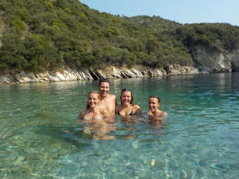 Sea Kayak Tour Lefkada periplus Greece mikros gialos meganisi