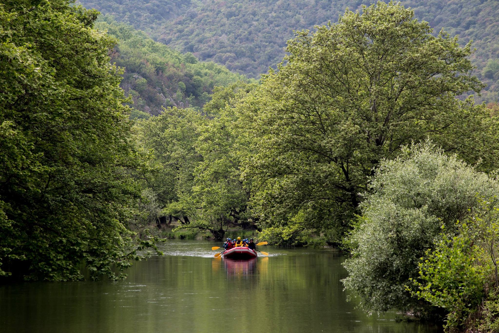 Rafting Moglenitsa River, Edessa