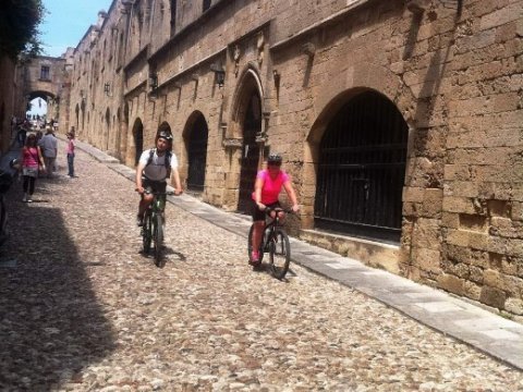 Cylcing city Rhodes Ποδηλασια Bike Ροδος Roads Greece Bicycle