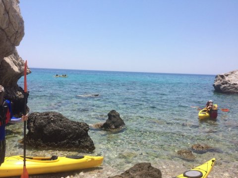 Sea kayak Rhodes Greece Roads Ροδος