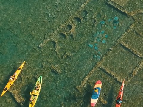 Sea Kayak Tout Epidaurus Greece Argolida Sunken City Βυθισμενη Πολιτεια (5)