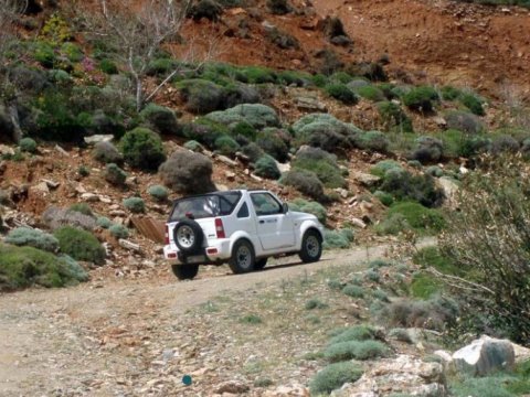 Off Road 4x4 Jeep Safari Tour Andros Greece
