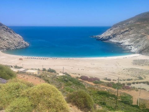 Hiking Andros Watermills Frousseoi Greece πεζοπορια