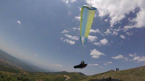 Paragliding Tandem Flights Agrinio Greece Αλεξίπτωτο Πλαγιά no borders