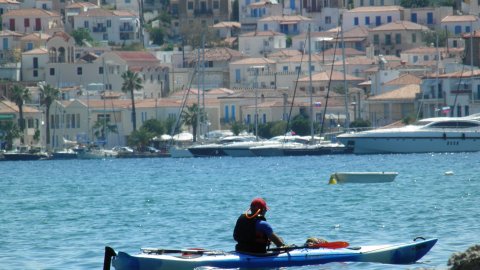 Sea Kayak Tour Poros Greece Tribal (2)