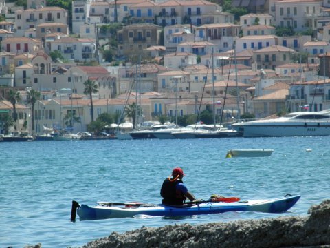 Sea Kayak Tour Poros Greece Tribal (2)