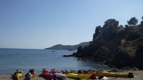 Sea Kayak Tour Poros Greece Tribal (5)