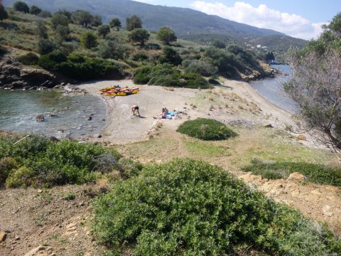 Sea Kayak Tour Poros Greece Tribal (10)