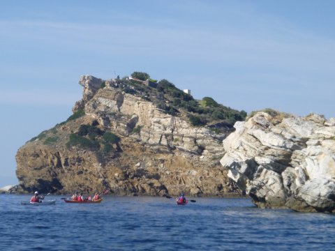 Sea Kayak Tour Poros Greece Tribal (12)