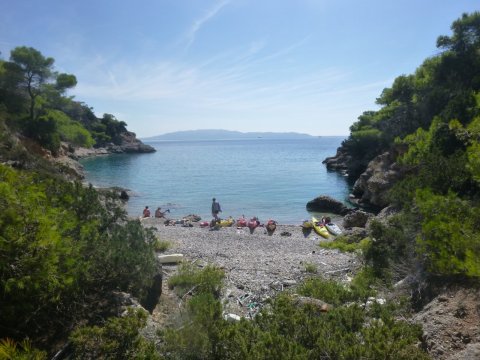 Sea Kayak Tour Porto Xeli Greece tribal Cheli (1)