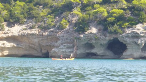Sea Kayak Tour Porto Xeli Greece tribal Cheli (2)