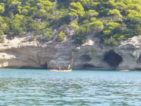 Sea Kayak Tour Porto Xeli Greece tribal Cheli (2)