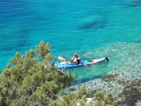 Sea Kayak Tour Porto Xeli Greece tribal Cheli (3)