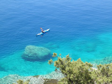 Sea Kayak Tour Porto Xeli Greece tribal Cheli (4)