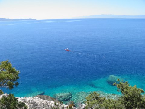 Sea Kayak Tour Porto Xeli Greece tribal Cheli (5)