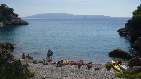 Sea Kayak Tour Porto Xeli Greece tribal Cheli (6)