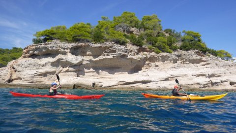 Sea Kayak Tour Porto Xeli Greece tribal Cheli (7)