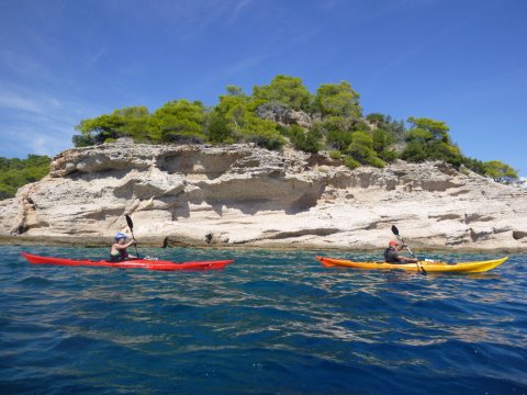 Sea Kayak Tour Porto Xeli Greece tribal Cheli (7)