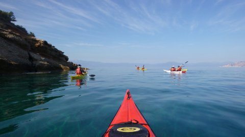 Sea Kayak Tour Porto Xeli Greece tribal Cheli (8)