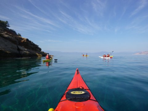 Sea Kayak Tour Porto Xeli Greece tribal Cheli (8)