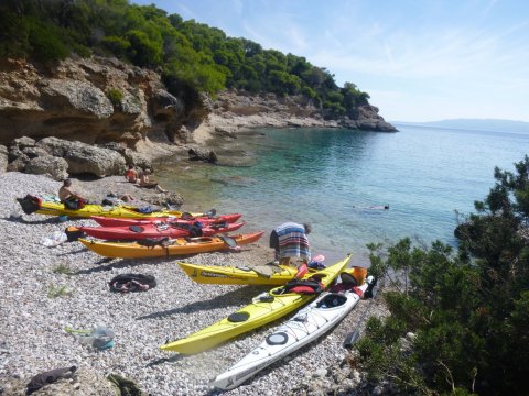 Sea Kayak Tour Porto Xeli Greece tribal Cheli (9)