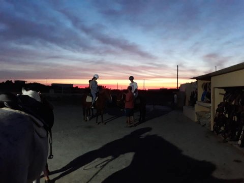 Horse Riding Tour Paros Kokou Greece ιππασια αλογα sunset.jpg11