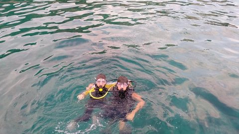 Discover Scuba Diving Thassos Popeye Greece center καταδυσεις