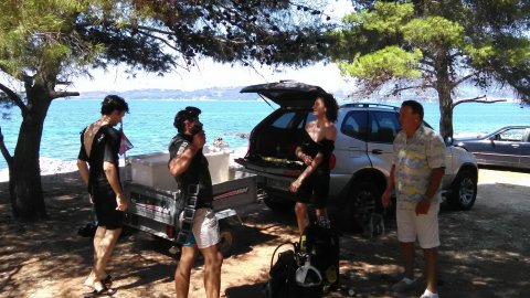 kefalonia diving center discover scuba greece καταδυσεις
