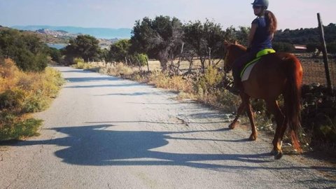 Ιππασία στην Λέσβο