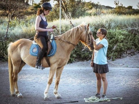 horse riding molyvos lesvos greece ιππασια αλογα