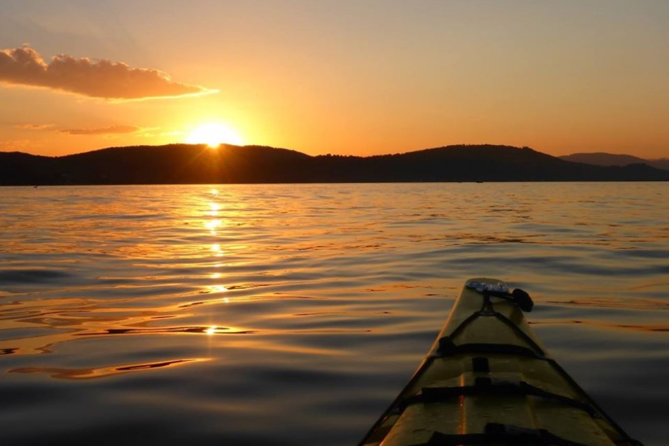 Sunset Sea Kayak Trip Halkidiki