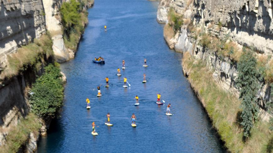 SUPs‎9th Corinth Canal SUP Crossing 2019 2