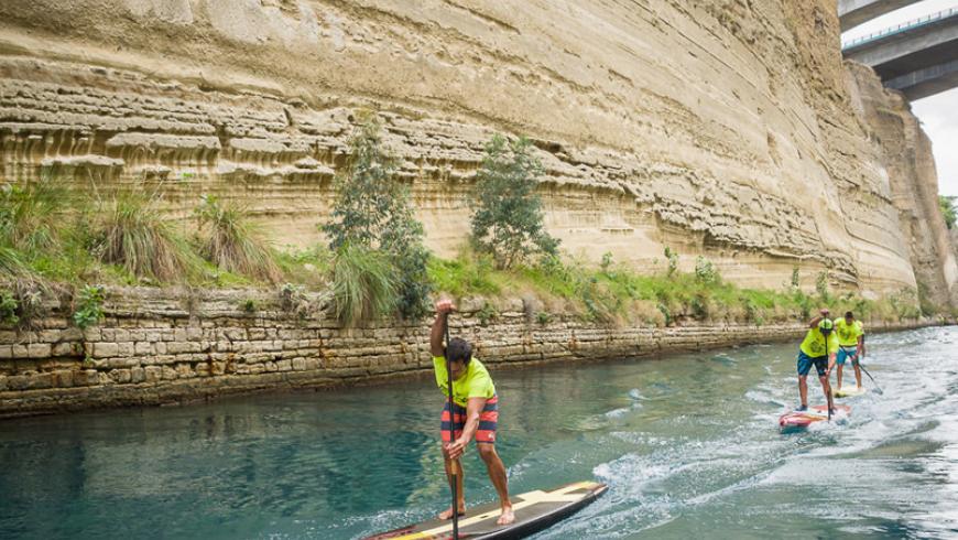 SUPs‎9th Corinth Canal SUP Crossing 2019 4