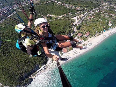 Paragliding Tandem Flight Olympus