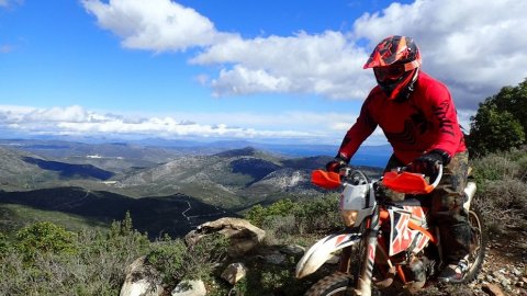 1 Day Motorcycle Enduro Tour Athens