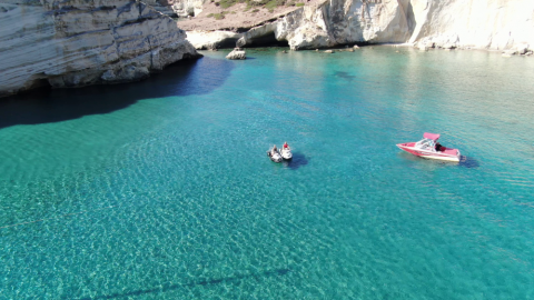 Boat Trip in Milos