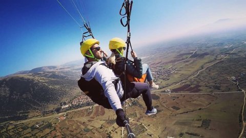 Paragliding Tandem Flights Drama