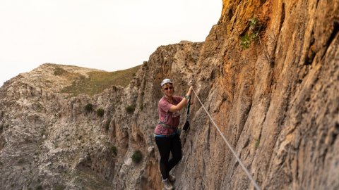Via Ferrata (Rock Climbing) Kapetaniana Crete