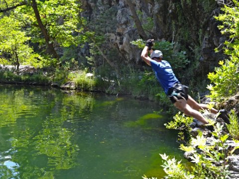 river-trekking-evia drimonas-greece