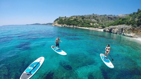 SUP Εκδρομή στα Σύβοτα