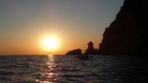 Sea Kayak Sunset Tour Thasos