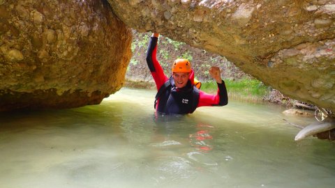 Canyoning Φαράγγι Αγίου Λουκά