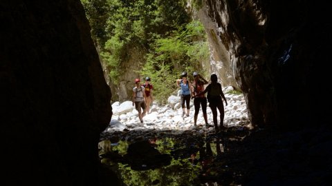 Πεζοπορία στο φαράγγι Ρίντομο