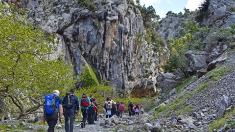 Πεζοπορία Φαράγγι της Αγάλης Εύβοια