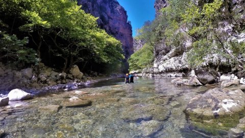River Trekking Voidomatis River, Vikos