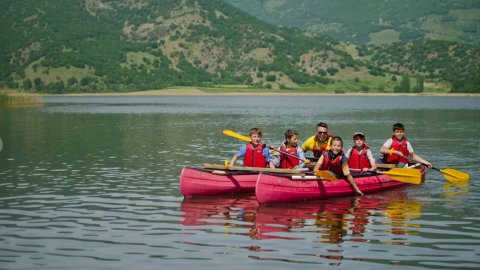 Canoe Zazari Lake, Florina (Nymfaio-Sklithro)