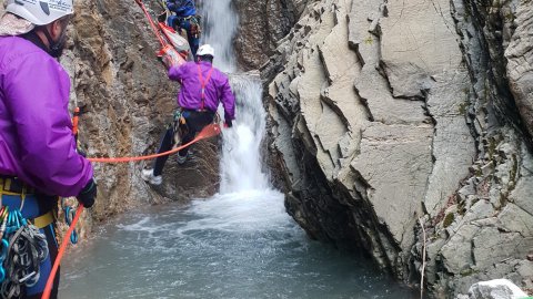 Canyoning στο Χαλικόρεμα