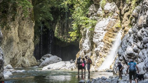 Πεζοπορια-River Trekking Φαράγγι “Πάντα Βρέχει” Καρπενήσι