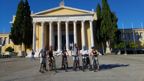 Morning City Bike Tour Athens